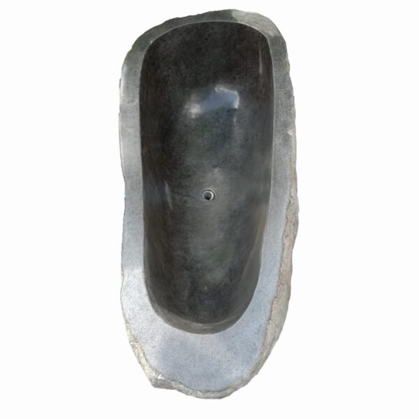 Natural River Stone Bathtub. 67 -71 in. - Image 2