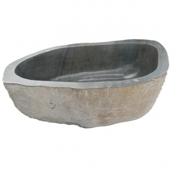 Natural River Stone Bathtub 75-78 in. - Image 4