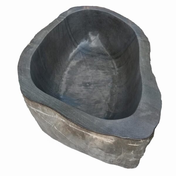 Natural River Stone Bathtub 75-78 in. - Image 3
