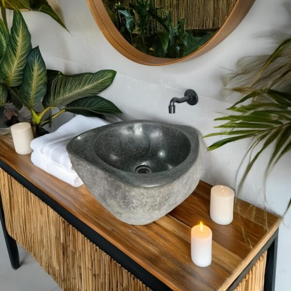 RIVER STONE SINK BOWL N°04