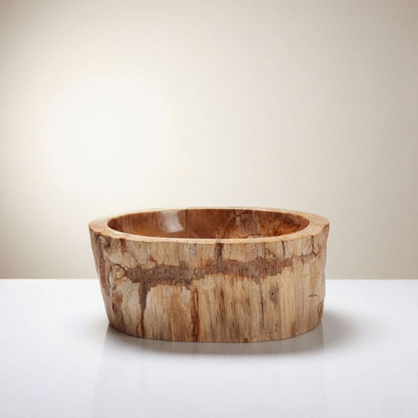 Petrified Wood Sink Brown N°09