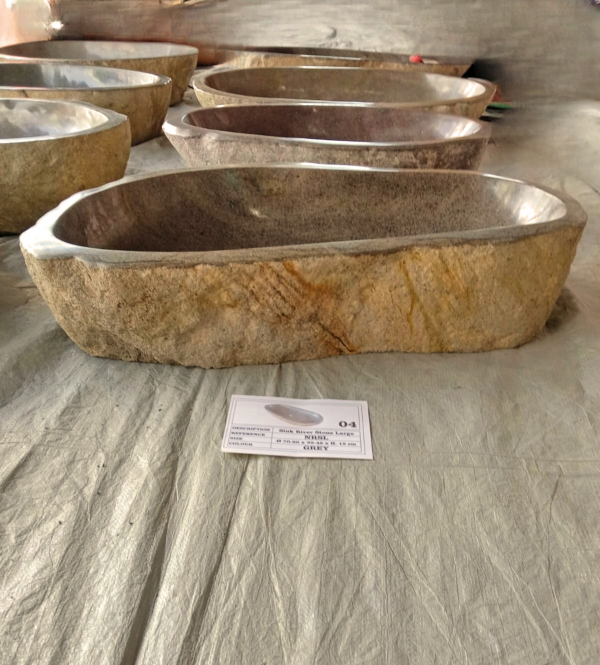Sink Natural River Stone Large