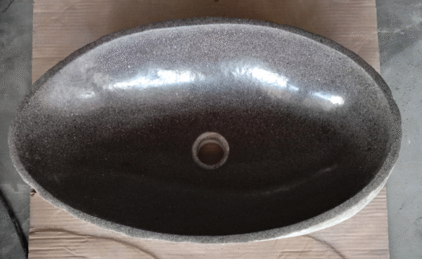 Natural River Stone Lip N°04 – 19 to 22 in - Image 2